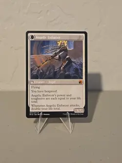 MTG Enduring Angel Angelic Enforcer NM Innistrad Midnight Hunt - Image 2