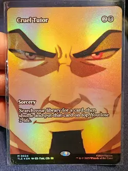 *Foil* MTG Cruel Tutor (Borderless) Avatar: Eternal-Legal 24 *Foil* - Image 1