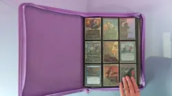 VAULTX BINDER LILA MTG SAMMLUNG UBERWIEGEND MARVELS SPIDERMAN NM VERS. SPRACHEN - Image 2