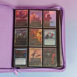 VAULTX BINDER LILA MTG SAMMLUNG UBERWIEGEND MARVELS SPIDERMAN NM VERS. SPRACHEN - Image 3