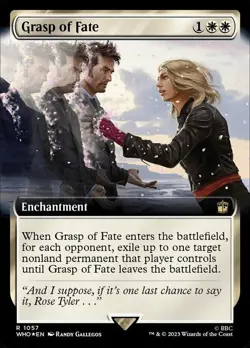 DR Who - Grasp of Fate (Extended Art) (Surge Foil) - NM/M WHO - Image 1