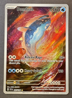 Dondozo 207/198 Illustration Rare Holo Scarlet & Violet Pokemon Trading Card - Image 1