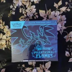 Pokemon Phantasmal Flames ETB + Booster Bundle In Hand - Image 2