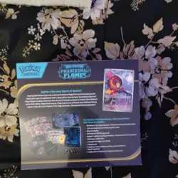 Pokemon Phantasmal Flames ETB + Booster Bundle In Hand - Image 3