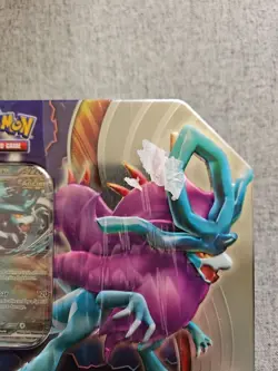 Pokemon Walking WakeEX Tin Factory Sealed 5 Booster Packs 1 Promo Card New TCG - Image 2
