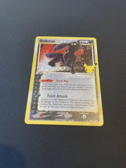 Pokemon TCG / Umbreon Gold Star / 17/17 Celebrations / MINT - Image 2