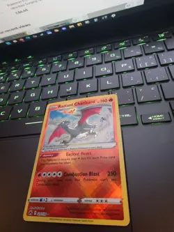 Radiant Charizard 020/159 - Pokemon SWSH Crown Zenith Radiant Rare Near Mint NM - Image 3