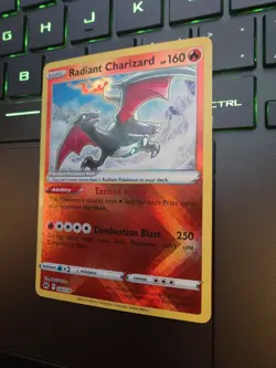 Radiant Charizard 020/159 - Pokemon SWSH Crown Zenith Radiant Rare Near Mint NM - Image 4