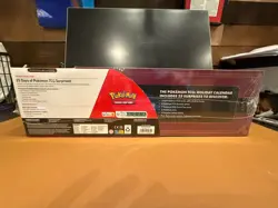 Pokemon TCG 2025 Holiday Advent Calendar Bundle Exclusive Factory Sealed New - Image 2