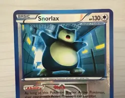 Pokemon TCG Snorlax Plasma Storm 101/135 Reverse Holo Rare - Image 2