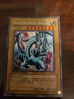 1 Pokemon, 1 Magic the Gathering, & 3 Yu-Gi-Oh! W/ Blue Eyes White Dragon. Lot 5 - Image 1