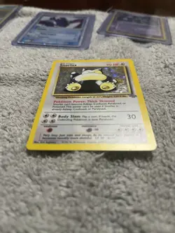 Pokemon Snorlax Jungle Holo Rare Card 11/64 90 HP Wizards 1999 - Image 2