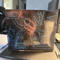 Phantasmal Flames Pokemon Center ETB Elite Trainer Box - MINOR TEARS - Image 1