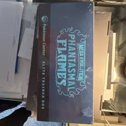 Phantasmal Flames Pokemon Center ETB Elite Trainer Box - MINOR TEARS - Image 2