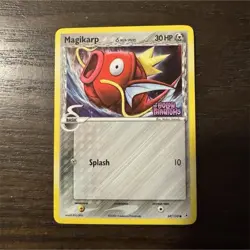 Pokemon EX Holon Phantoms Magikarp #69/110 Delta Species Reverse Stamped - Image 1