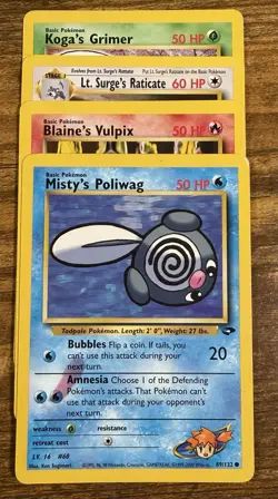 Pokemon Lot Of 26 Vintage Cards 1999 WOTC LP Condition Basic - Image 2