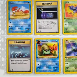 9x 1. Edition Pokemon Karten WOTC Sammlung gemischt div. Set TCG non Holo /Z40 - Image 5