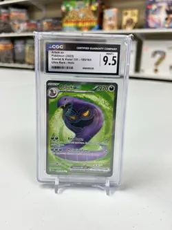 ARBOK EX POKEMON 2023 SCARLET & VIOLET 151 ULTRA RARE HOLO CGC 9.5 - Image 1
