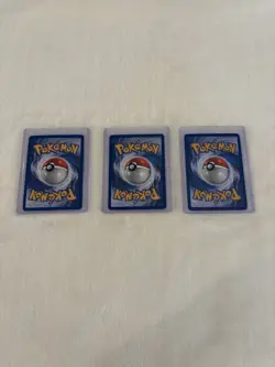 Pokemon Vintage Card Lot 3 Rare Cards - Image 2