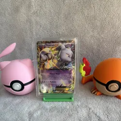 Pokemon TCG Mewtwo EX Ultra Rare Basic 170HP XY183 XY 120 Attack Holo - Image 2