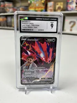 ETERNATUS V POKEMON 2022 LOST ORIGIN TRAINER GALLERY HOLO CGC 9 - Image 1