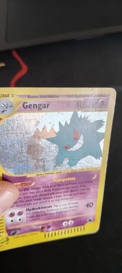 Carte Pokemon Gengar H9/H32 Set Skyridge Holo inglese ENG E-series No Charizard - Image 3