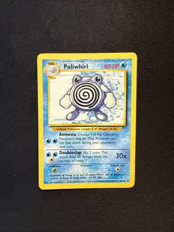 Poliwhirl 038/102 - Base Set - Regular - Unlimited - WOTC - Pokemon TCG - LP - Image 1