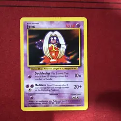 Pokemon TCG | Base Set | Jynx 31/102 Uncommon LP - Image 1