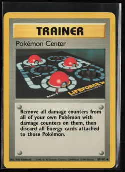Pokemon Center Unlimited 85/102 - Base Set - PTCG - LP - Image 1