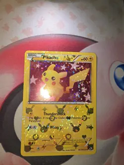 Pokemon TCG Pikachu RC7/RC25 Legendary Treasures Radiant Collection RC Holo NM - Image 1