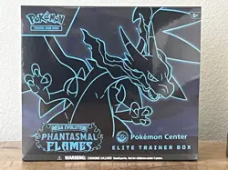 New Sealed Pokemon Center Exclusive Phantasmal Flames Elite Trainer Box ETB - Image 1