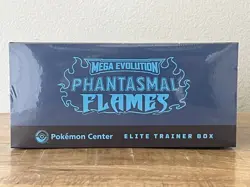 New Sealed Pokemon Center Exclusive Phantasmal Flames Elite Trainer Box ETB - Image 3