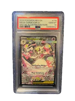 2025 Pokemon Mega Evolution 178/132 Mega Gardevoir Ex SIR PSA 10 w/ GradedGuard - Image 1