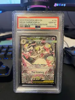 2025 Pokemon Mega Evolution 178/132 Mega Gardevoir Ex SIR PSA 10 w/ GradedGuard - Image 2