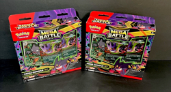Pokemon 2x Mega Battle Deck Mega Gengar EX - Image 1