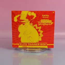 VIVID VOLTAGE ELITE TRAINER BOX POKEMON ENGLISH OVP SEALED IM ACRYL CASE - Image 1