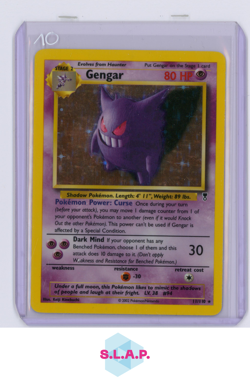 GENGAR POKEMON 11/110 FOSSIL LEGENDARY COLLECTION 2002 ENGLISH - Image 1