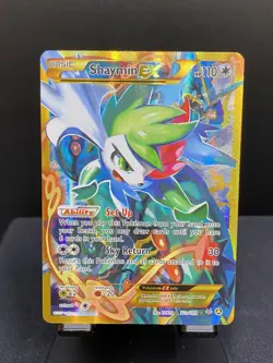 Shaymin EX 77a/108 XY RS/ XY Anniversary Full Art Ultra Rare Holo Pokemon TCG - Image 1