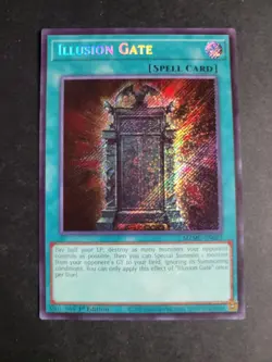 Illusion Gate MZMU-EN023 Secret Rare Yugioh Maze of Muertos - Image 1