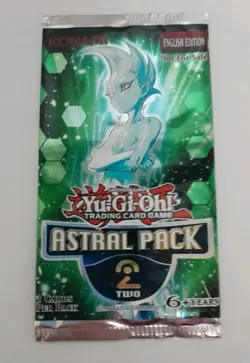 Yugioh Astral Pack 2 Sealed Booster Pack Konami 2013 - Image 2