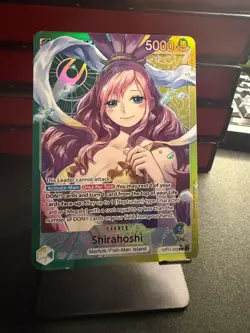 Shirahoshi OP11-022 Alt Art Leader One Piece TCG - Image 1