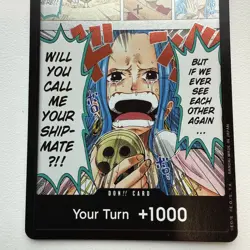 Don!! Card - Alternate Art OP04 Vivi - Kingdoms Of Intrigue One Piece TCG - Image 3