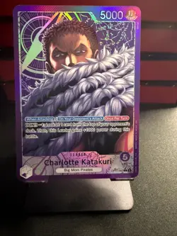 One Piece TCG - Charlotte Katakuri - OP11-062 A Fist of Divine Speed - L Alt Art - Image 1