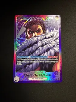 One Piece TCG - Charlotte Katakuri - OP11-062 A Fist of Divine Speed - L Alt Art - Image 3