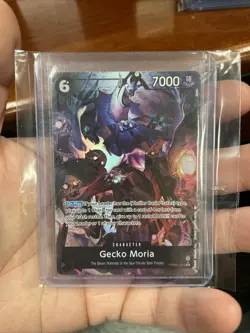 Gecko Moria (PRB02-013 Alternate Art) Premium Booster Vol.2 7000 Power Foil Rare - Image 1