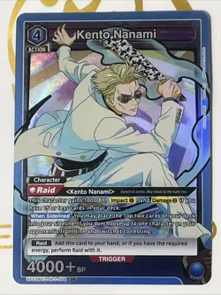 Union Arena TCG Jujutsu Kaisen Kento Nanami UE03BT/JJK-1-054 English SR Super - Image 1