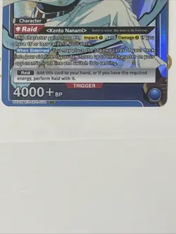 Union Arena TCG Jujutsu Kaisen Kento Nanami UE03BT/JJK-1-054 English SR Super - Image 2
