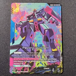 Gundam Card Game- Psycho Gundam (LR+) - Dual Impact (GD02-001) - Image 1