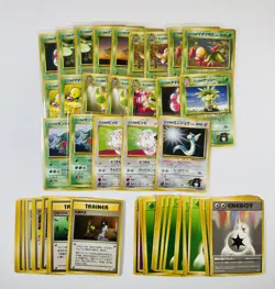 POKEMON Vintage 1998 Japanese Erika Tamamushi City Gym Deck Cards Bundle - Image 2