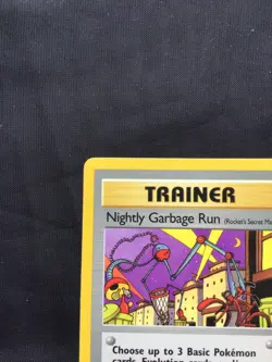 Pokemon Cards: Team Rocket 1st Edition Uncommon: Nightly Garbage Run 77/82 - Image 2